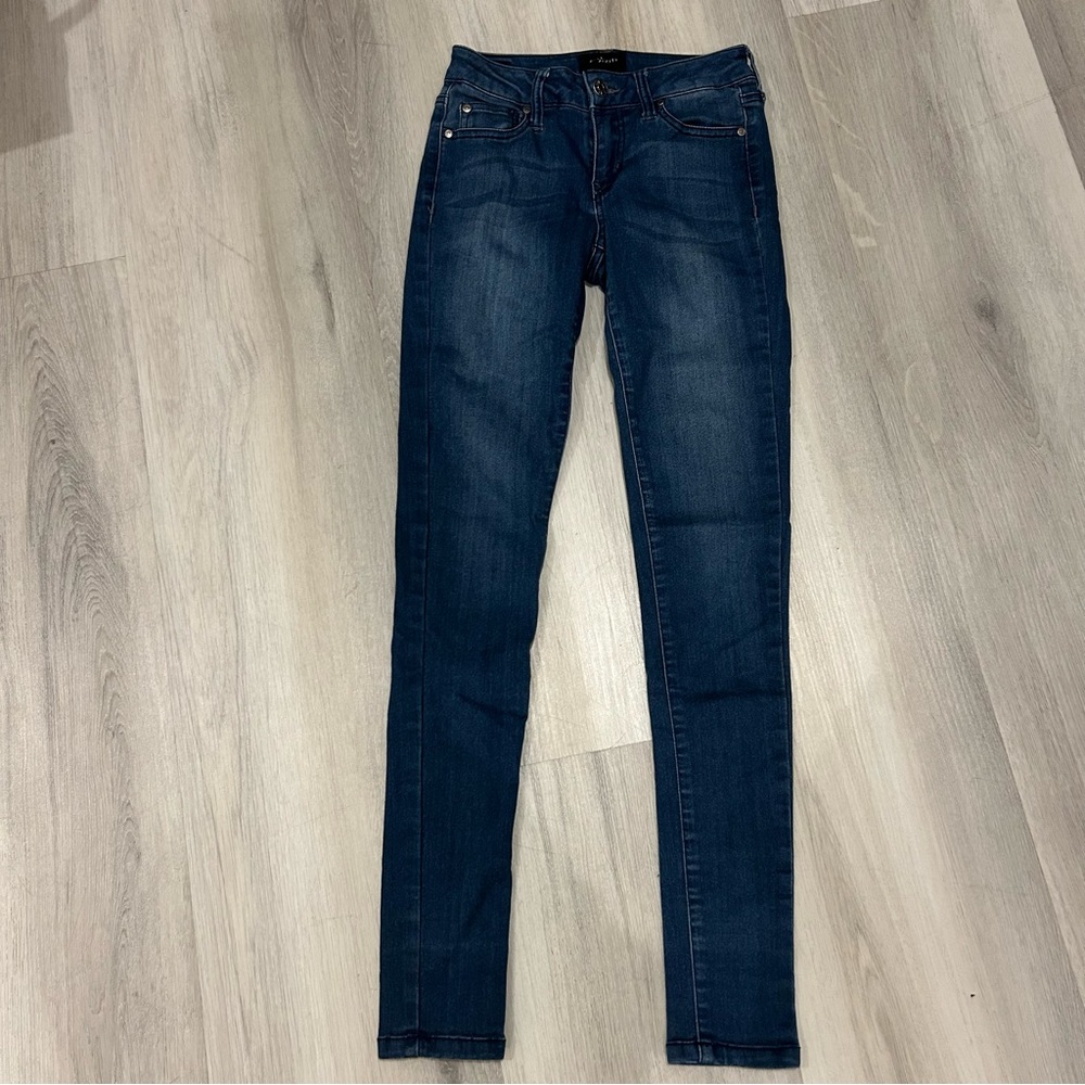 Celebrity Pink Dark Blue Skinny Jeggings Jeans